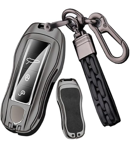 Amazon | 【ポルシェ純正】 ポルシェ クレストキーホルダー ブラック